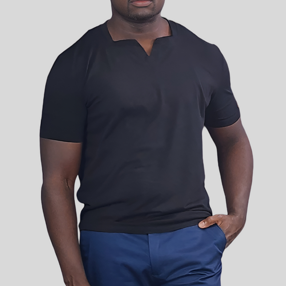 Square V-Neck T-shirts for men