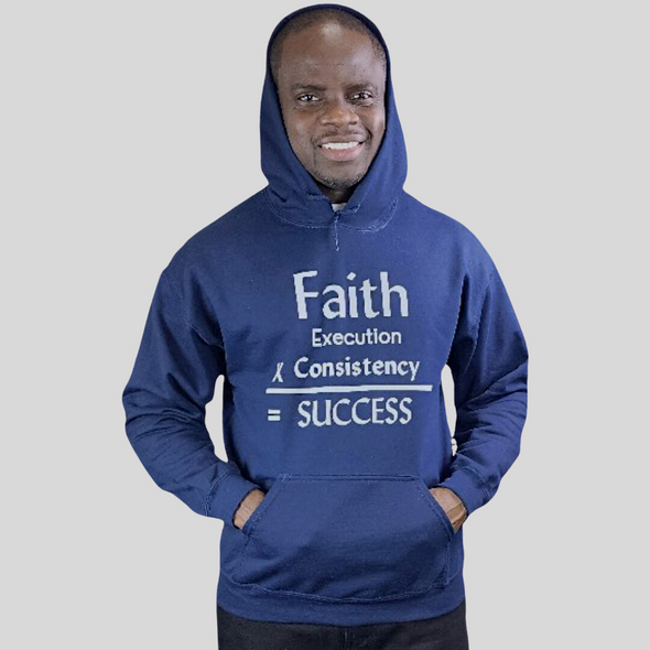 Navy Blue Success Hoodie (Unisex)