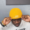 CHUNKY KNIT DIVISION OF FEAR BEANIE- MUSTARD