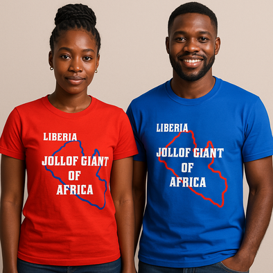 Liberia-Jollof Giant of Africa T-shirt