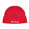 CHUNKY KNIT DIVISION OF FEAR BEANIE- RED