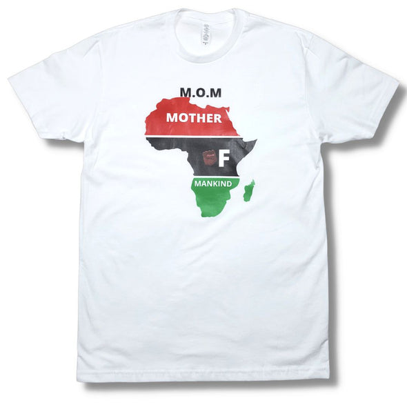 Blue Cavalz Unisex Printed Map of Africa T shirt