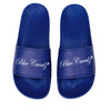 Men's Blue Blue Cavalz Slides